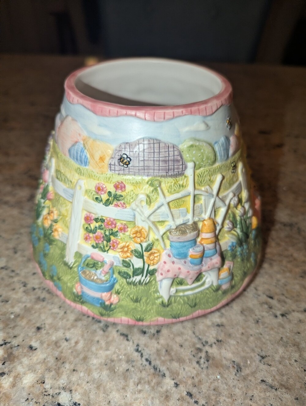 Yankee Candle Shade Topper & Base Easter / Spring - Picture 5 of 10